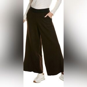 WeWoreWhat womens Piped Wide Leg Pull-On Sweater Knit Size Large